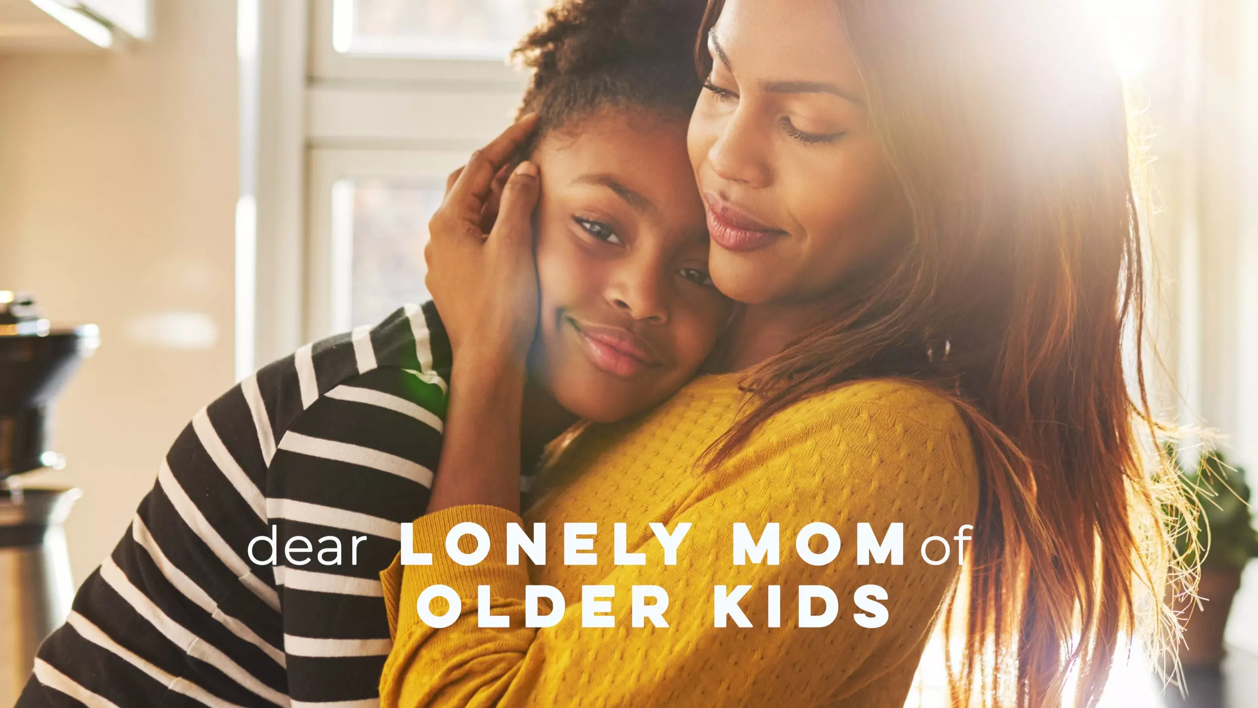 Dear Lonely Mom of Older Kids | Screen Sanity