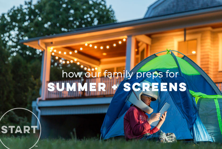 Summer is right around the corner…and for many parents, that means screentime battles are ahead! To help you get prepped for a healthy tech-life balance this summer, we wanted to share these thoughts from Lauren, one of our START parents, about how …
