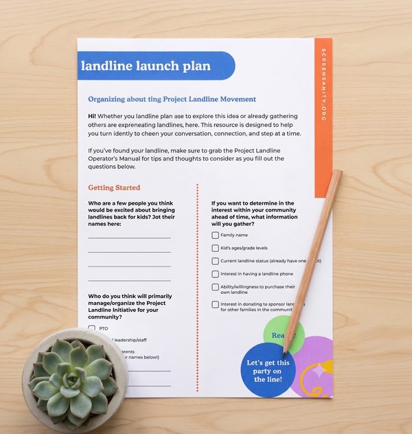 Landline Launch Plan