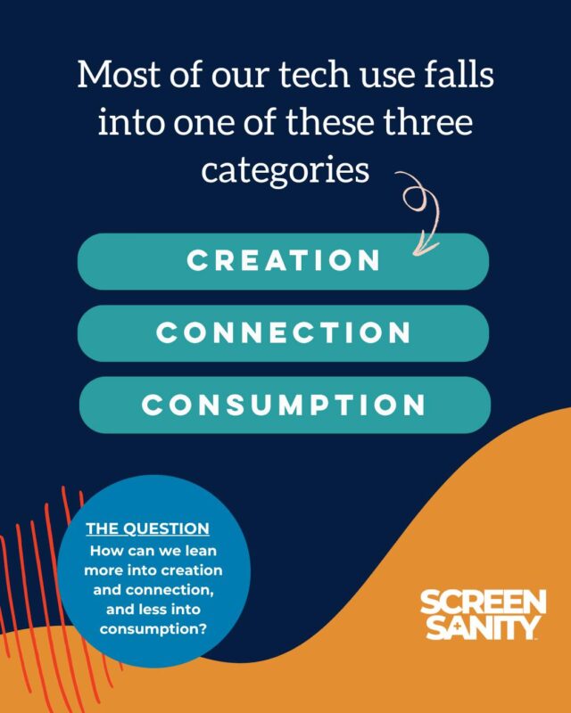 Ready for another resource to help your family manage screen-life balance this summer? 
 
Screentime can drain our mental health, but if we are intentional, technology can also be used as a tool to support it. Instead of being platforms of consumption, screens can be used purposefully to spark creation. Our free 30 Days of Creation download will help you get curious about the ways technology can foster imagination, art and invention. We gathered some of our favorite ideas and left some blank for you and your family to complete! 
 
Get your free download at the link in bio and let us know what you plan to create. And, if you haven’t already, check out our free Summer Bucket List so you can make the most of the time you have this summer.
